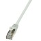 PATCH CORD FTP LOGILINK Cat6, cupru-aluminiu, 0.25 m, gri, AWG26, ecranat &quot;CP2012S&quot; (timbru verde 0.08 lei)