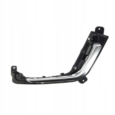 Capac acoperire gaura bara lumini de zi Peugeot 308 (4_) 04.2011- 12.2013, Fata partea Stanga, Cromat, 9674579180 foto