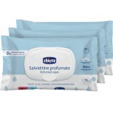 Chicco Perfumed Wipes 0m+ șervețele umede pentru copii discret parfumat 72 buc