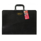 Mapa port-desen, format A3, inchidere cu fermoar, manere transport, buzunare interioare