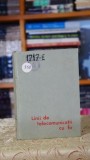 Linii telecomunicatii fir Al. Bodeaga, carte tehnica 1965, 580 pagini, editura Tehnica
