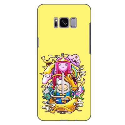 Husa compatibila cu Samsung Galaxy S8+ Plus Silicon Gel Tpu Model Adventure Time Poster foto