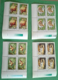 TIMBRE ROMANIA LP 1381/1995 Anul European al Conservarii Naturii -bloc 4 timbre, Nestampilat