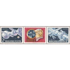 Ungaria 1969 - Soyuz 4-5, triptic neuzata