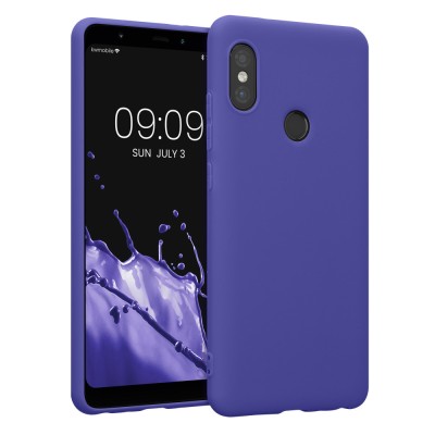 Husa Kwmobile pentru Xiaomi Redmi Note 5/Redmi Note 5 Pro, Silicon, Albastru, 44664.234 foto