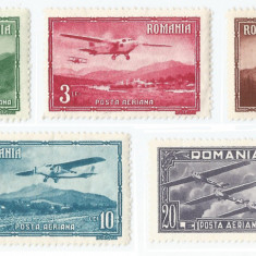 Romania, LP 94/1931, Vederi (posta aeriana), MNH