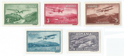 Romania, LP 94/1931, Vederi (posta aeriana), MNH foto