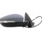 Oglinda exterioara Vw Jetta (1b), 07.2010-, partea Dreapta, culoare sticla crom, sticla convexa, cu carcasa grunduita , cu incalzire, ajustare electr