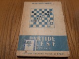 M. M. BOTVINNIC - Partide Alese 1926-1946 - editia II, 1951, 388 p., Alta editura