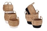 Cumpara ieftin Set 6 cosuri depozitare iarba mare multicolor 26 x 20,5, 30 x 25, 33,5 x 29,5 cm