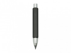 Creion mecanic 4B Worther Compact, corp din aluminiu anodizat, 5.6 mm, Negru foto