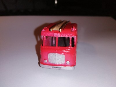 bnk jc Matchbox 9c Merryweather Marquis Fire Engine foto