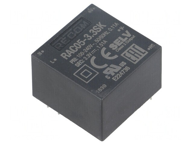 Convertor AC/DC 5W 3,3VDC
