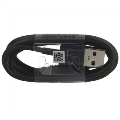 Cablu Date Samsung USB Type-C Data Cable EP-DG950CBE black bulk, pentru Samsung S8 foto