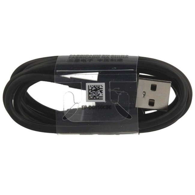 Cablu Date Samsung USB Type-C Data Cable EP-DG950CBE black bulk, pentru Samsung S8