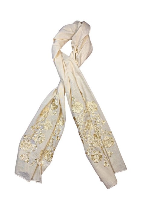 Esarfa tip marama traditionala, crem