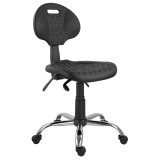 Scaun Work - asyn - baza cromata - Role gumate D50