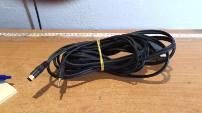 Cablu Scart - Svideo + Jack 3.5 Stereo 5m +A1849 foto