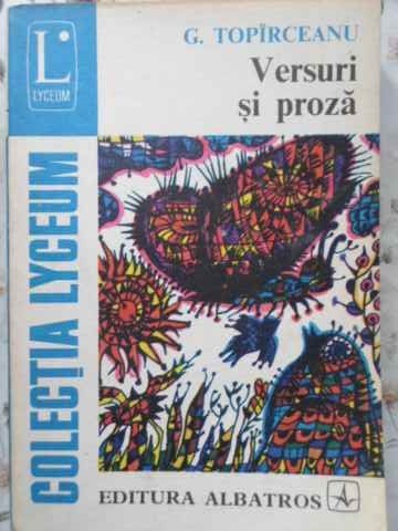 VERSURI SI PROZA-GEORGE TOPARCEANU-258890