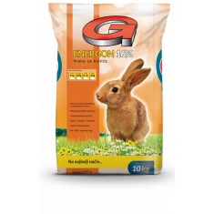 Energon,Hrana completa pentru iepuri, sac 10 kg, Amestec complet sub forma de peleti, 16% proteina