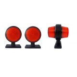 2 x LED Neon 90mm Lumina Latura Lampe Gabarit Remorca Camioane 24V Galben