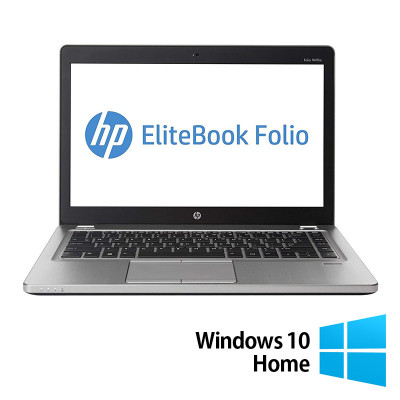 Laptop Refurbished HP EliteBook Folio 9470M, Intel Core i5-3427U 1.80GHz, 8GB DDR3, 256GB SSD, Webcam, 14 Inch + Windows 10 Home NewTechnology Media foto