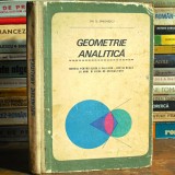 Geometrie Analitică - Gh. D. Simionescu - Manual pentru clasa a XI-a Liceu, Secția Reală
