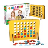 Joc de strategie din lemn, 4 pe un rand