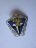 Insigna Liceul Dr.Petru Groza Odorheiu Secuiesc 375 ani 1593-1968