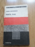 Panta Rhei - Totalitarism si literatura estului - Vasili Grossman, 1990, Humanitas