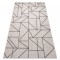 Covor sisal Floorlux 20605 argint si negru, bej Triunghiuri, Geometric, 120x170 cm