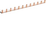 Bareta de alimentare 1P busbar pin 12M 63A Hager KB163A