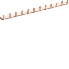 Bareta de alimentare 1P busbar pin 12M 63A Hager KB163A