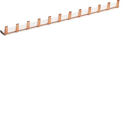 Bareta de alimentare 1P busbar pin 12M 63A Hager KB163A foto