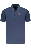 Cumpara ieftin U.S. Grand POLO Tricou polo barbati cu logo brodat, Regular fit, bleumarin, M