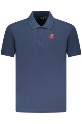 U.S. Grand POLO Tricou polo barbati cu logo brodat, Regular fit, bleumarin, M foto
