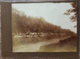 Coloana de artileristi romani, perioada interbelica// fotografie