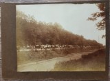 Coloana de artileristi romani, perioada interbelica// fotografie, Romania 1900 - 1950, Portrete