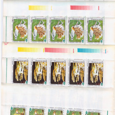 ROMANIA 1995-Lp 1381-Anul European al Conservarii Naturii-4 coli de 25 timbre