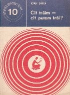 Cat traim - cat putem trai? foto