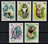NIUE 1984 - Fauna, Marsupiale din Australia/ serie completa MNH, Nestampilat