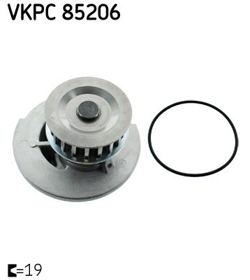 SKF VKPC 85206 Pompă de apă, răcire motor