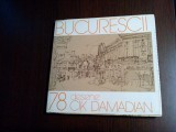 BUCURESTI 78 DESENE - Cik Damadian - Sport Turism, 1978, 20 p.+ 78 desene