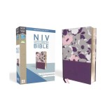 NIV, Thinline Bible, Imitation Leather, Purple, Red Letter Edition
