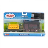 THOMAS LOCOMOTIVA MOTORIZATA DIESEL CU VAGON SuperHeroes ToysZone