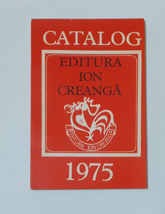 Catalog Editura Ion Creanga Pe Anul 1975 Bilingv Romana-Engleza (Poza Cuprins)