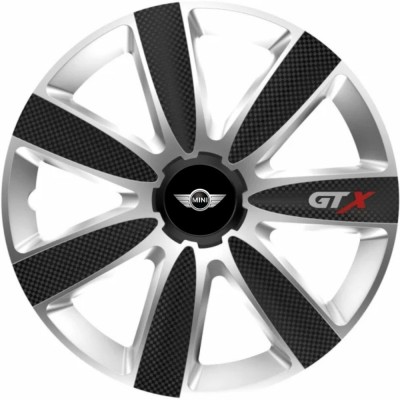Set 4 Capace Roti GTX Carbon Gri-Negru R15, Pentru Mini foto