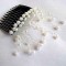 Pieptene mireasa perle artificiale cod model 23107