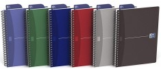 Caiet cu spirala A5, OXFORD Office Essentials, 50 file-90g/mp, Scribzee, 4 foto