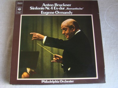 ANTON BRUCKNER - Simfonia Nr. 4 - Eugene Ormandi - LP Vinil CBS foto